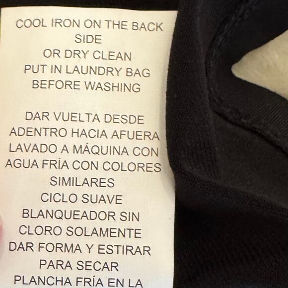 Michael Kors Black Grommet Short Sleeve Lace Up Top Medium - Picture 5 of 9